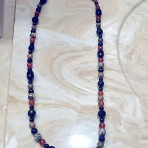Gorgeous Jay King glass bead necklace. Wear full length or double. Multicolored.